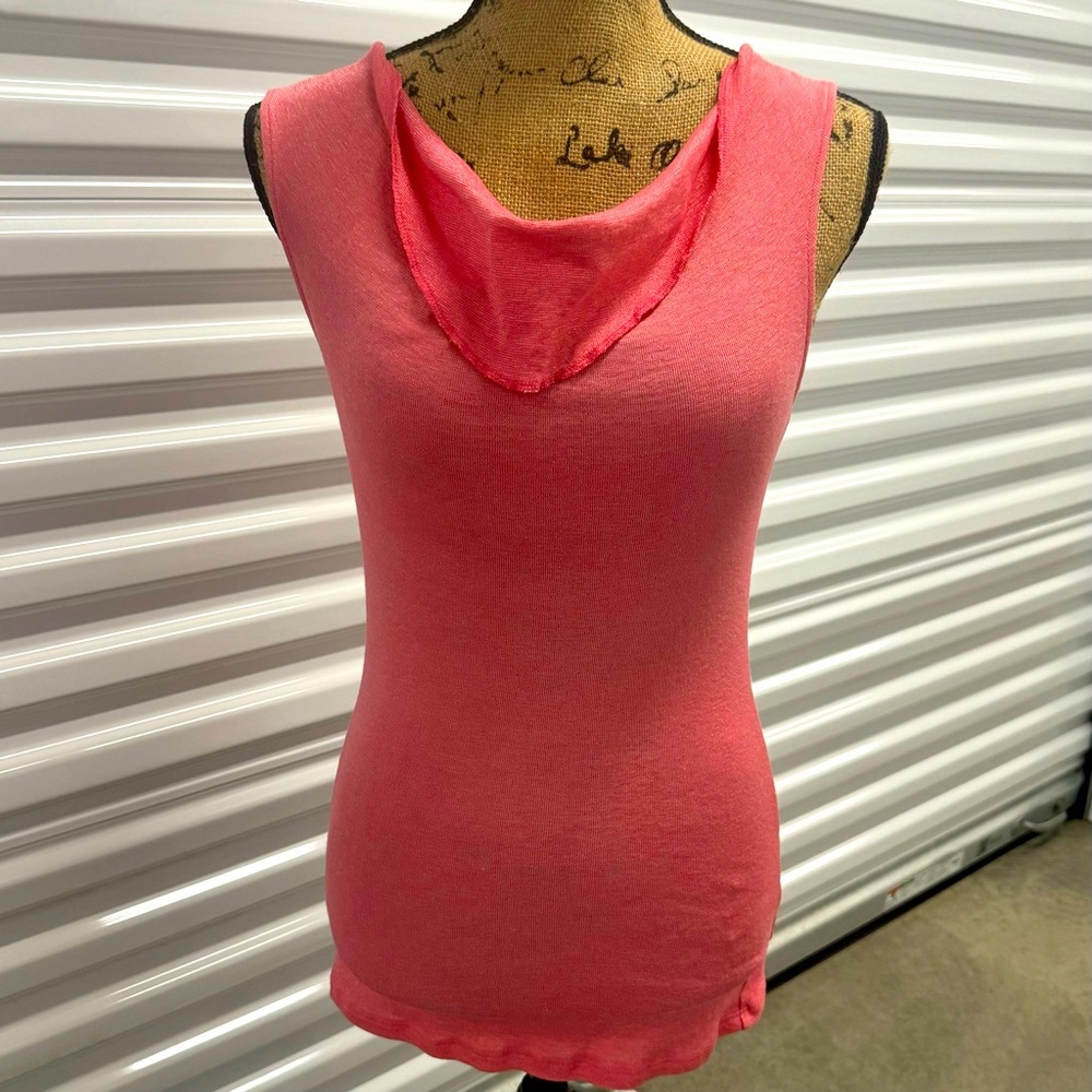 Michael Stars “The Original Tee” One-Size in Salmon